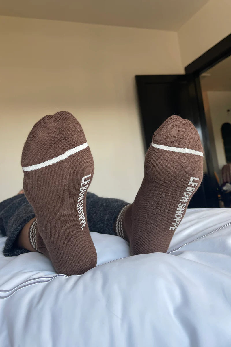 GIRLFRIEND Socks MAHOGANY