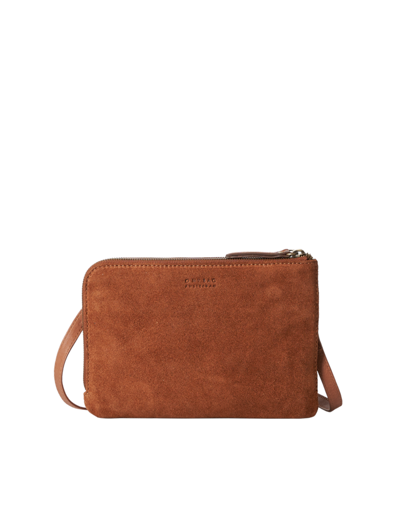 LOLA bag⎜Wild oak and suede leather