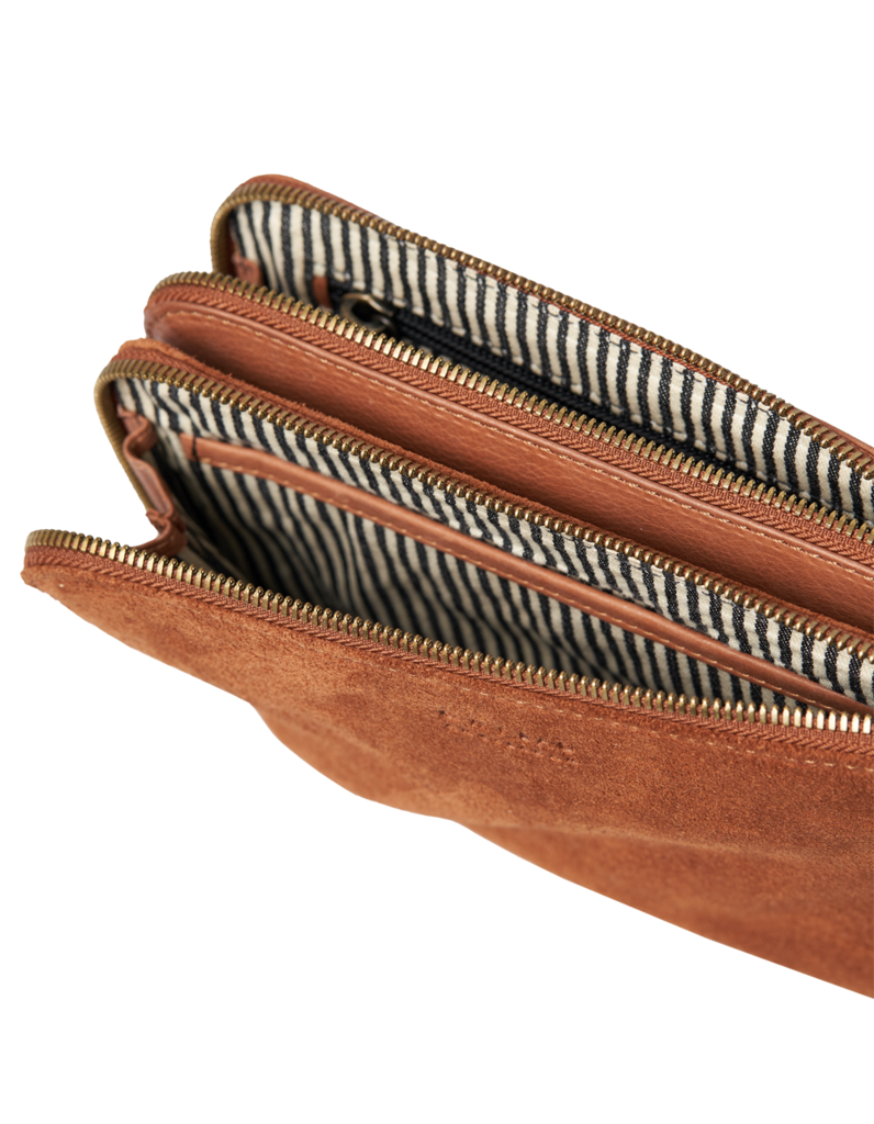 LOLA bag⎜Wild oak and suede leather