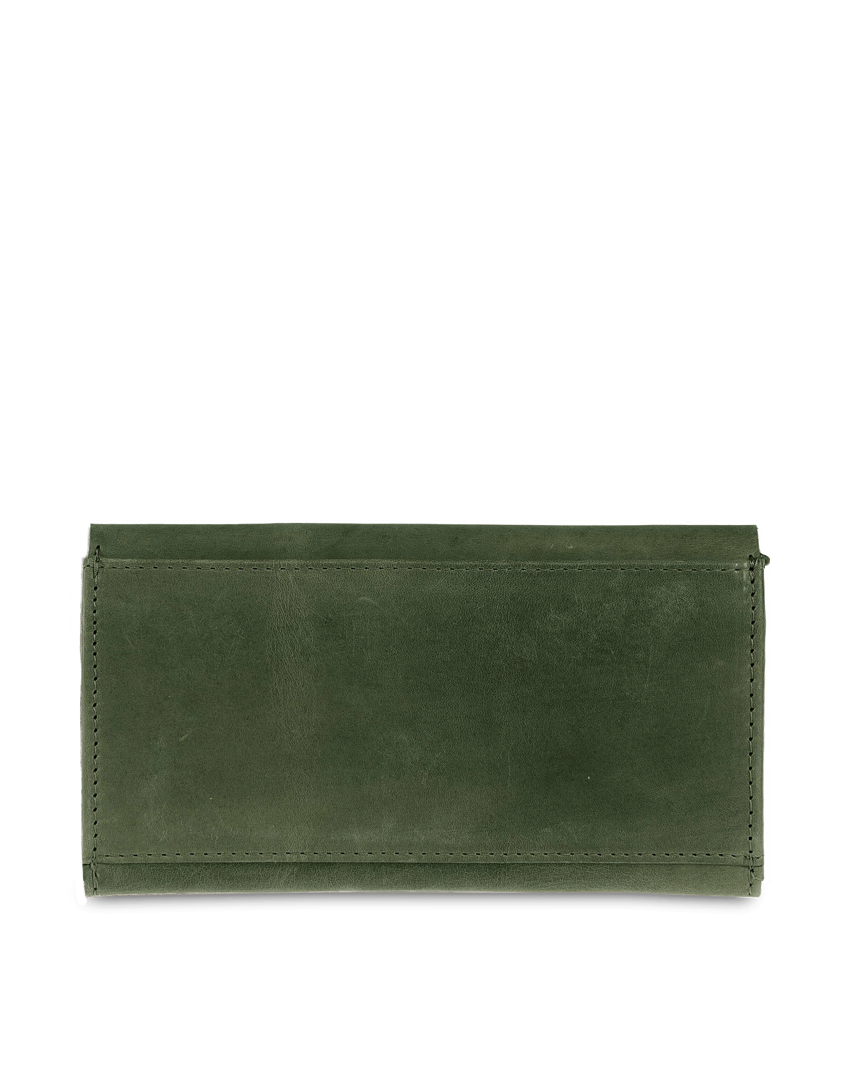 PIXIES pouch⎜Green hunter leather