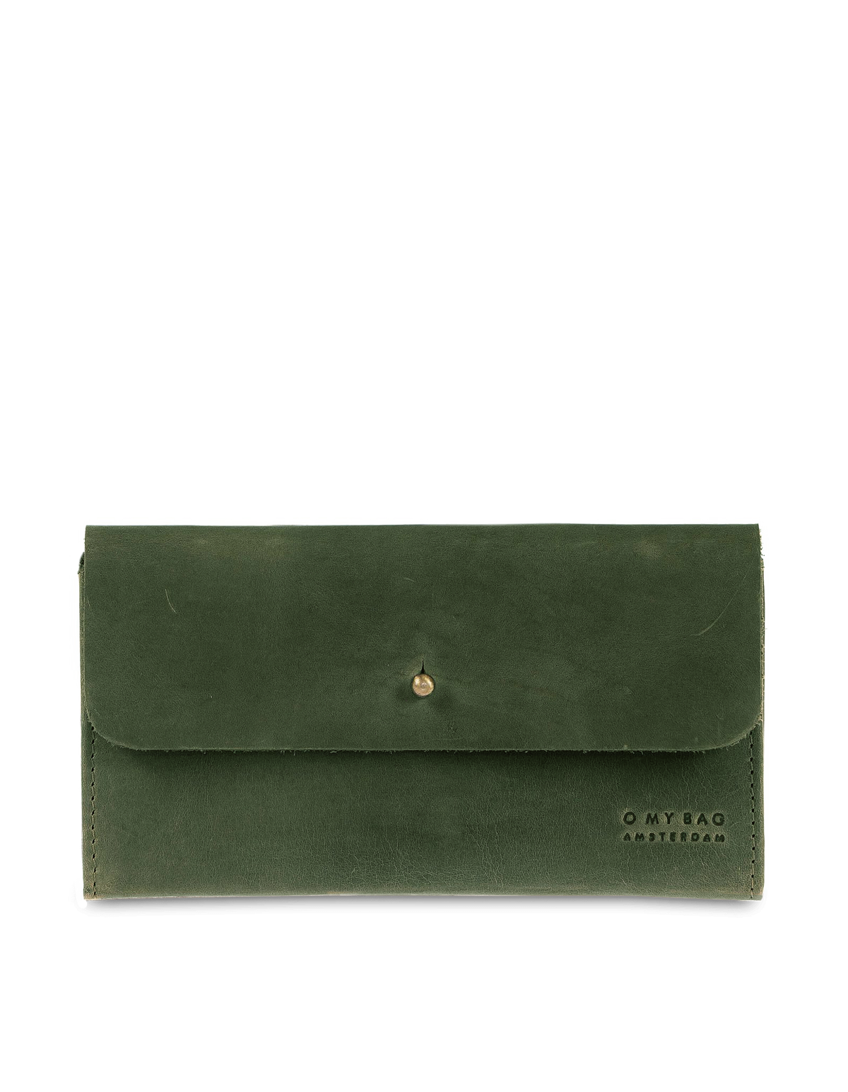 PIXIES pouch⎜Green hunter leather