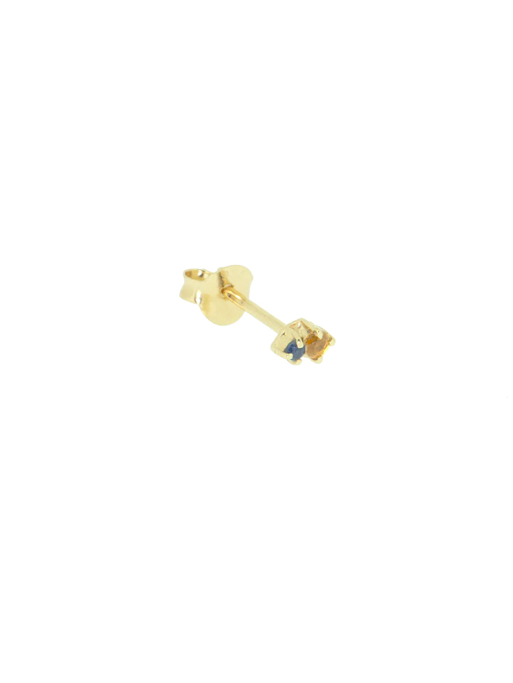 BOTH OF US citrine earstud⎜Goldplated