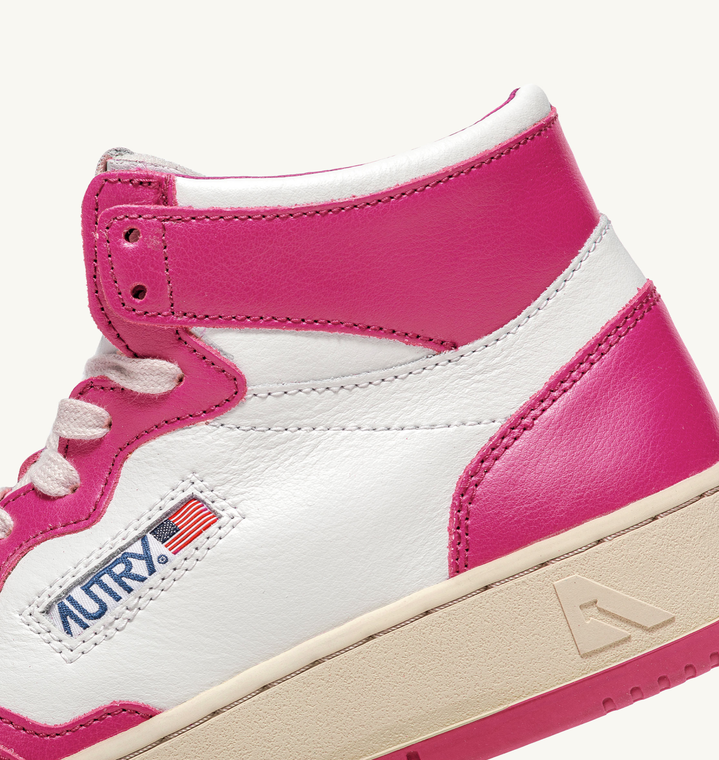 Maat 37 - AUTRY MID sneakers | leather bubble/white