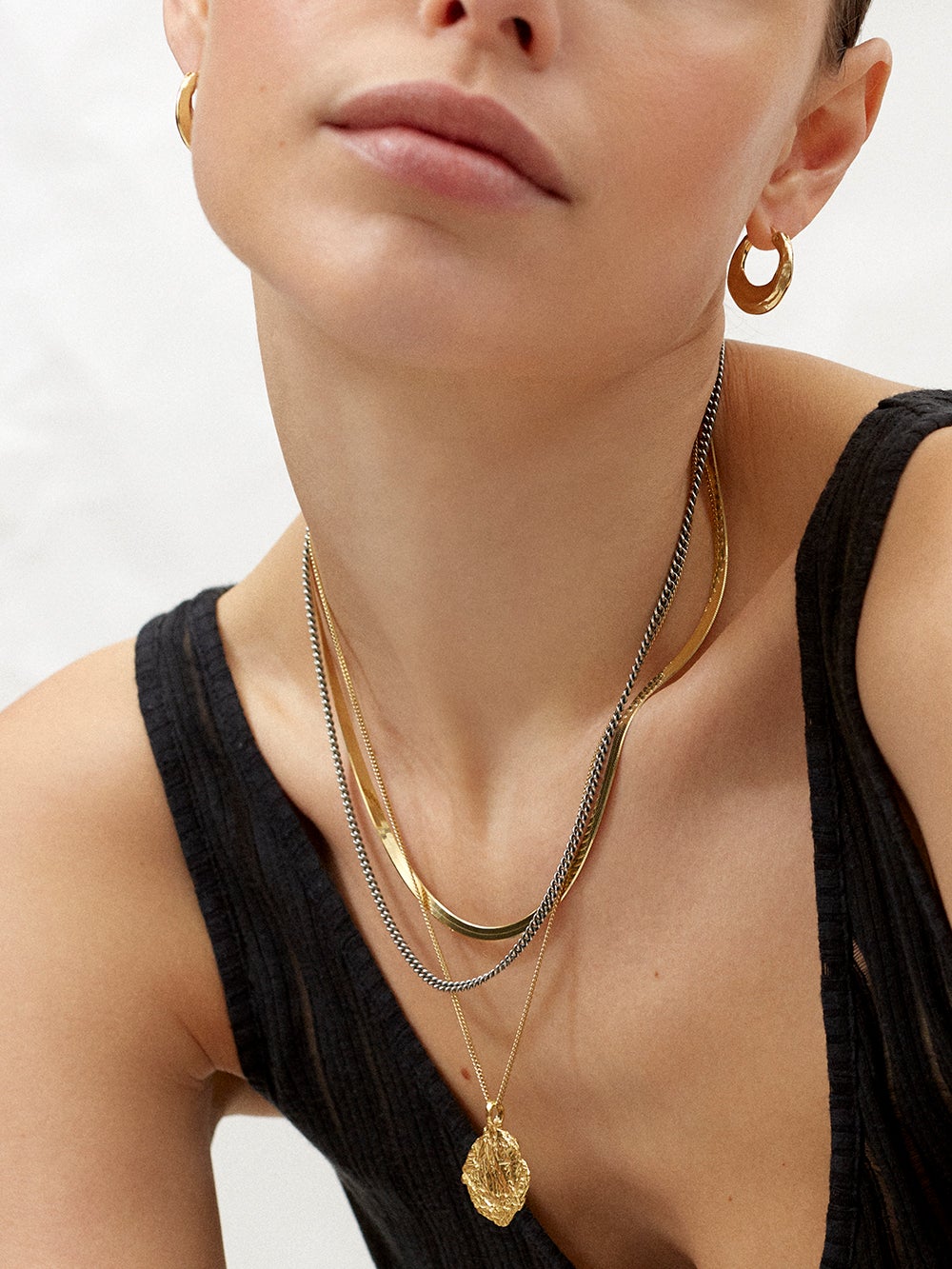 BAD GIRL 2.9 mm necklace⎜Silver