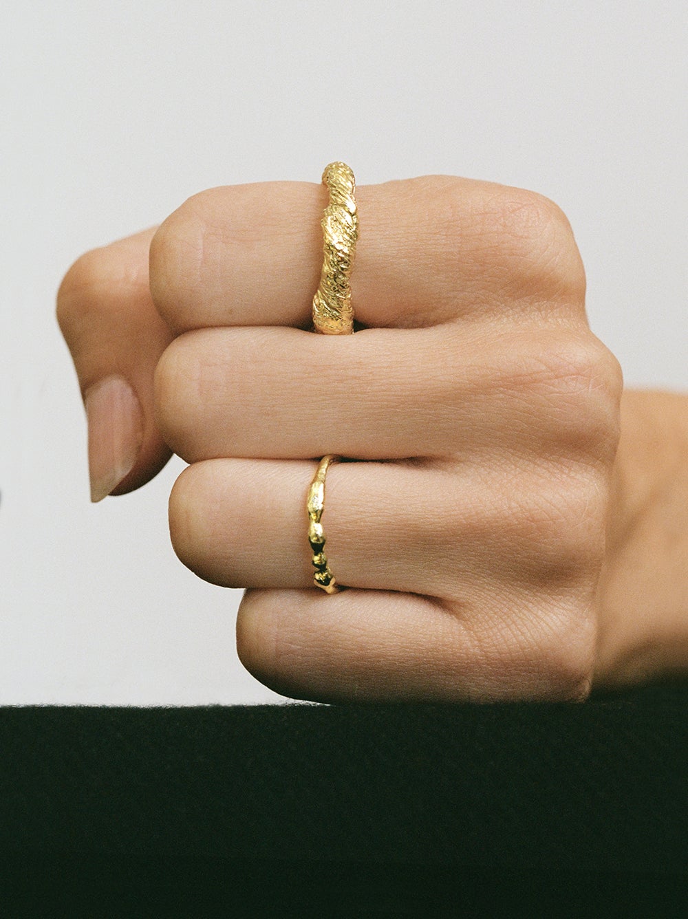 BUBBLE ring⎜Goldplated