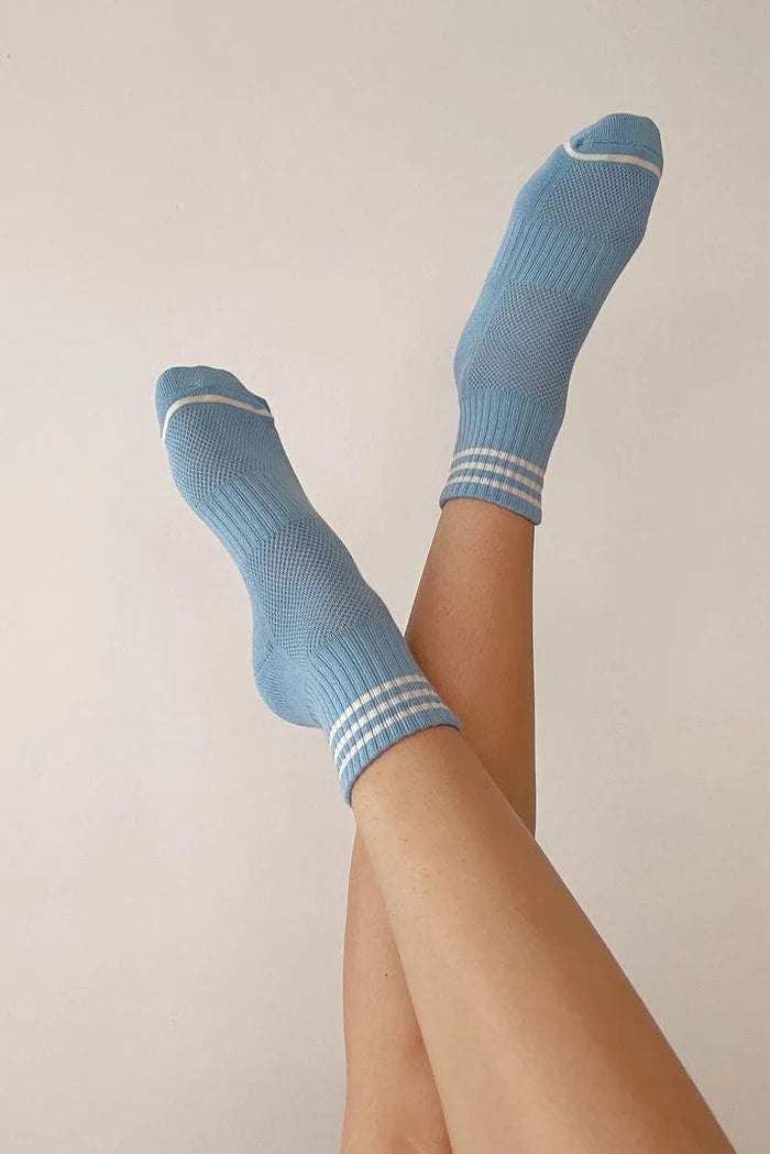 GIRLFRIEND Socks PARISIAN BLUE