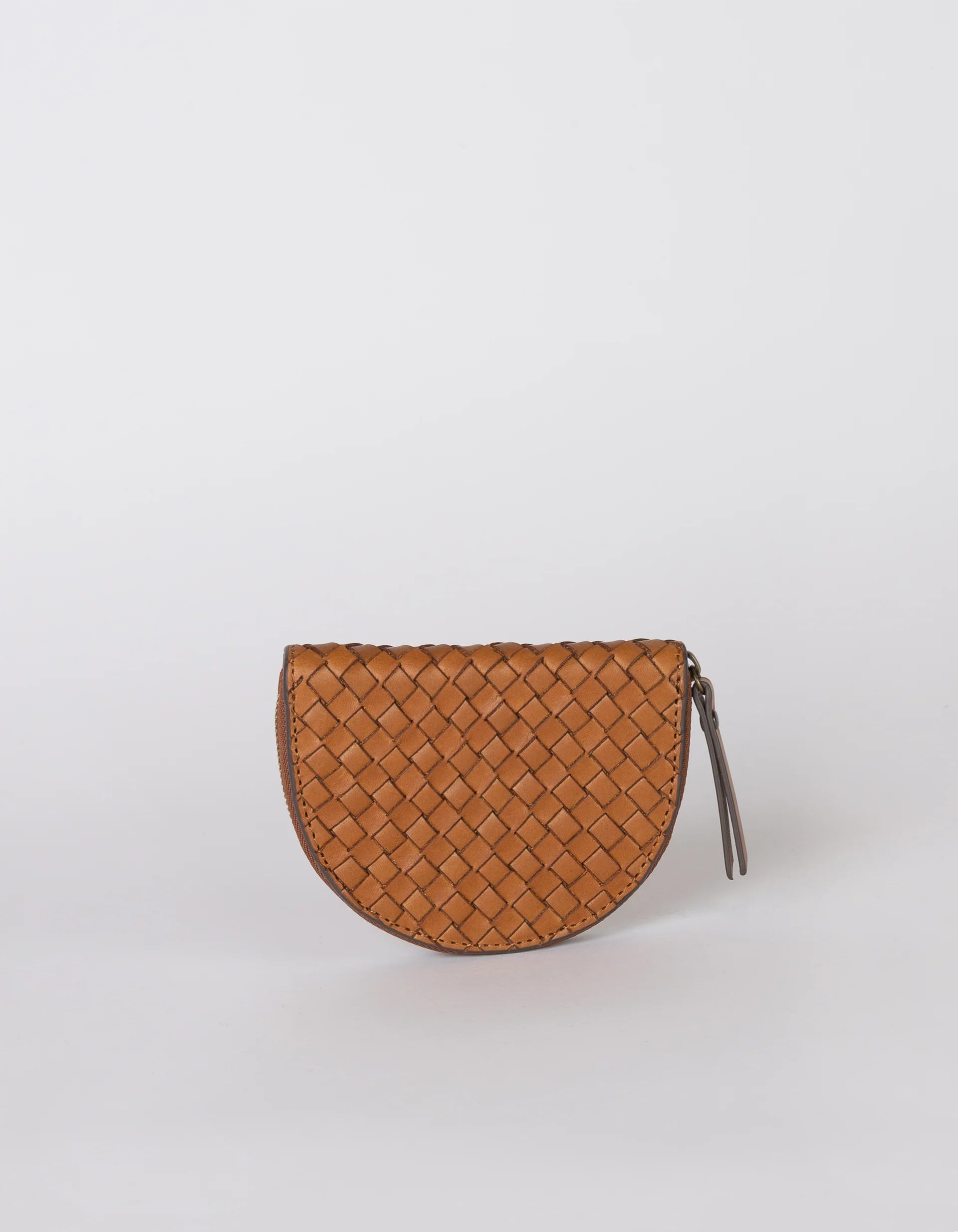 LAURA Coin purse woven classic leather
