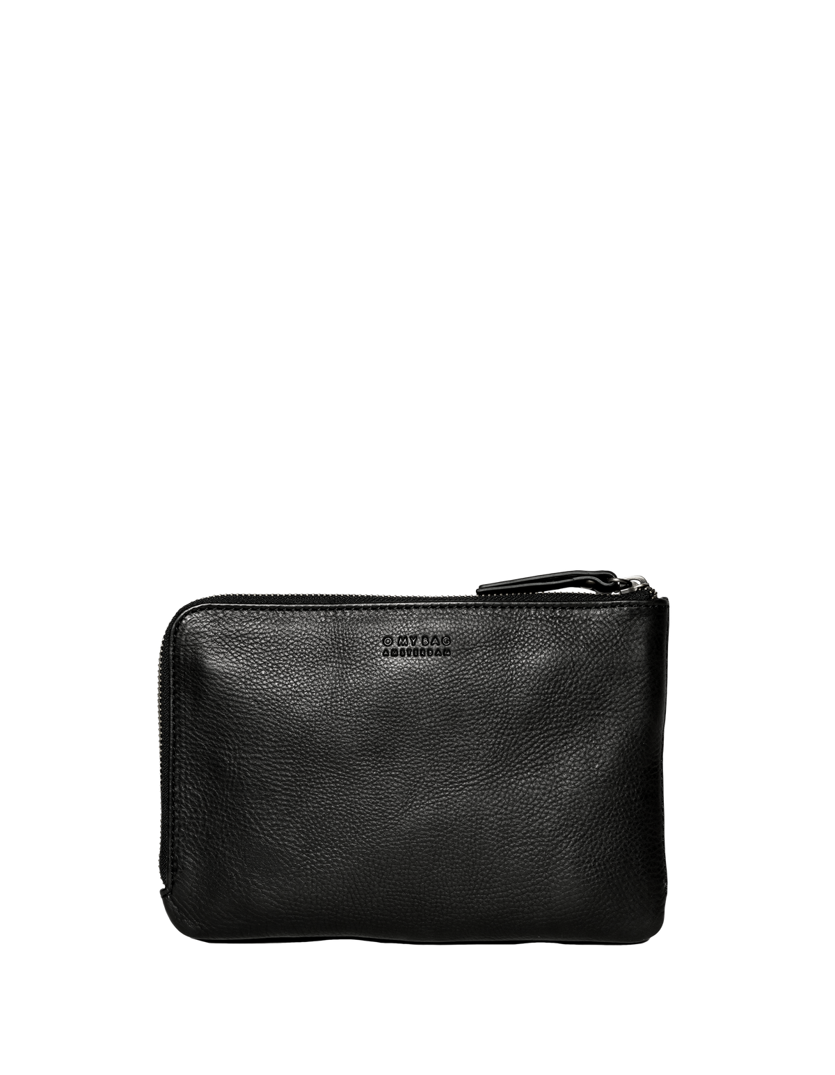 LOLA bag⎜Black soft grain & classic croco