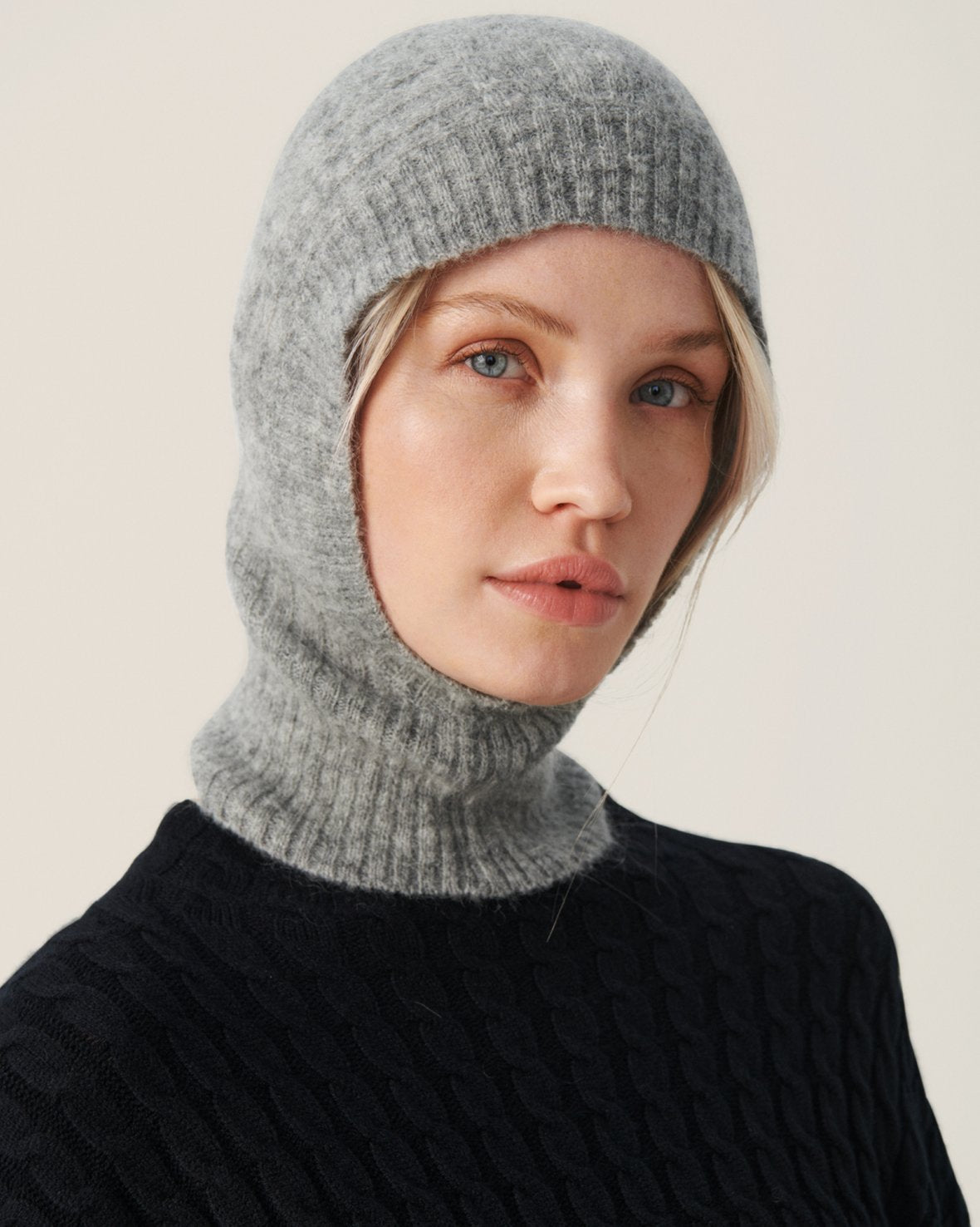 MSCHBALACLAVA Alpaca Hat | Grey