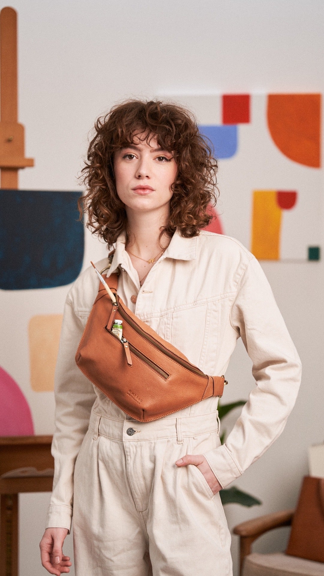 DREW Bum bag | Wild oak
