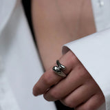 EMILE Ring Silver Maste