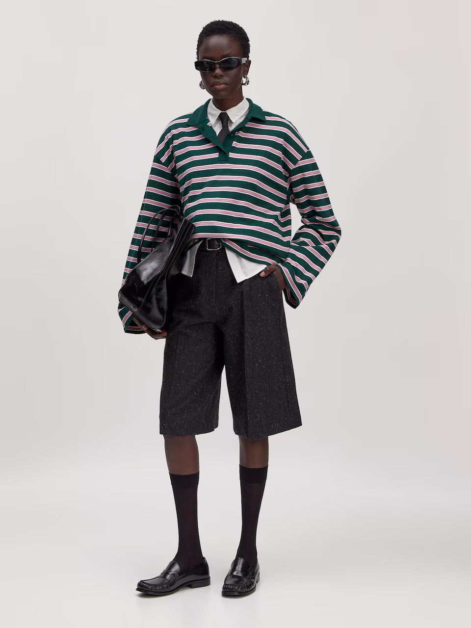 CINDY Longsleeve - Pine Grove Striped