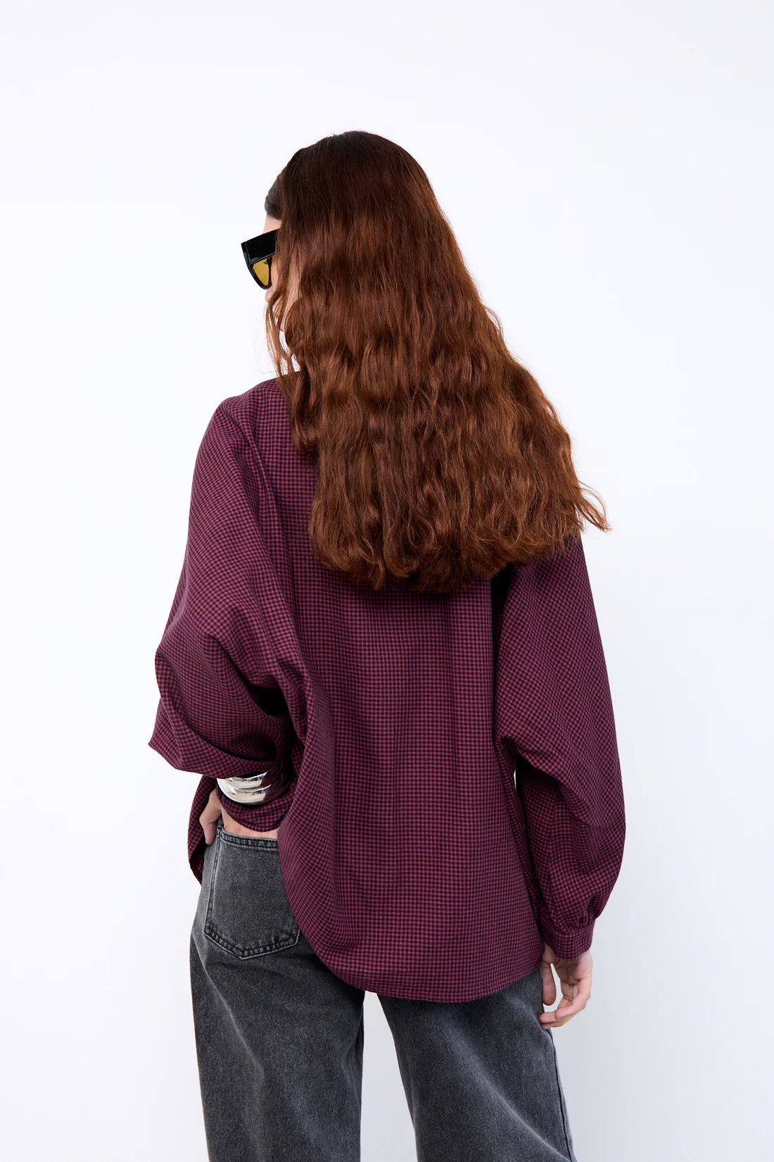 MEL Blouse Gingham red