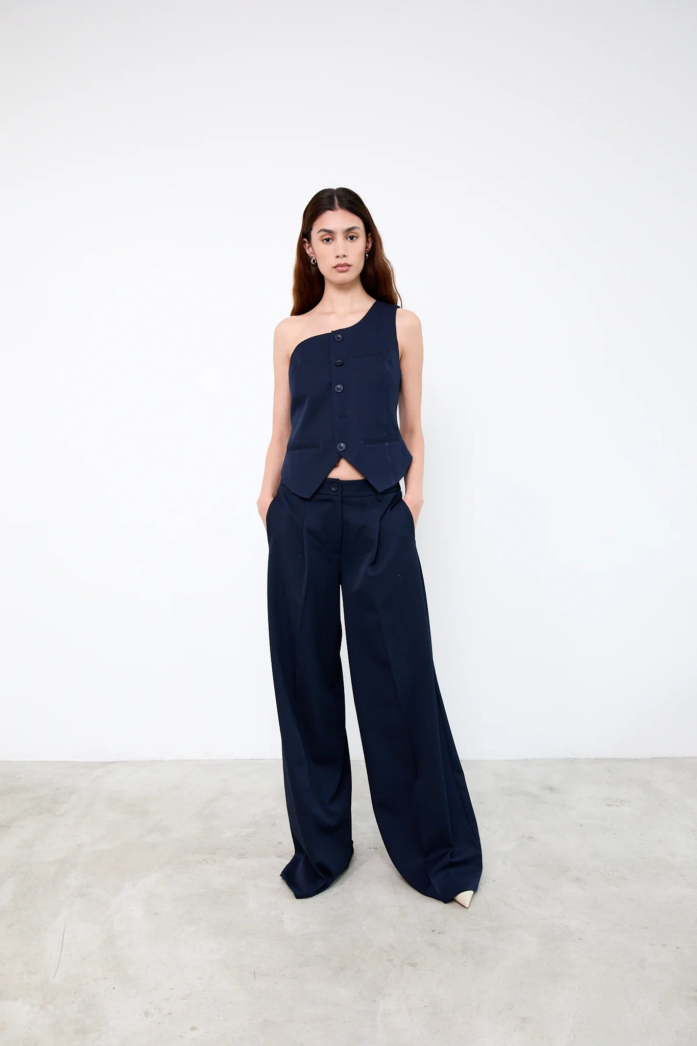 LUCCA Gilet - Navy