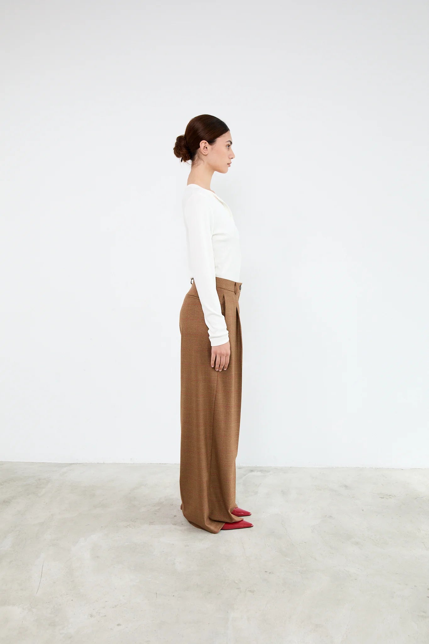 LOGAN Pants - Camel Prince of Wales