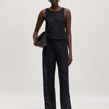 SAVANNA Trousers Black