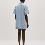 ASTA Denim dress Light blue