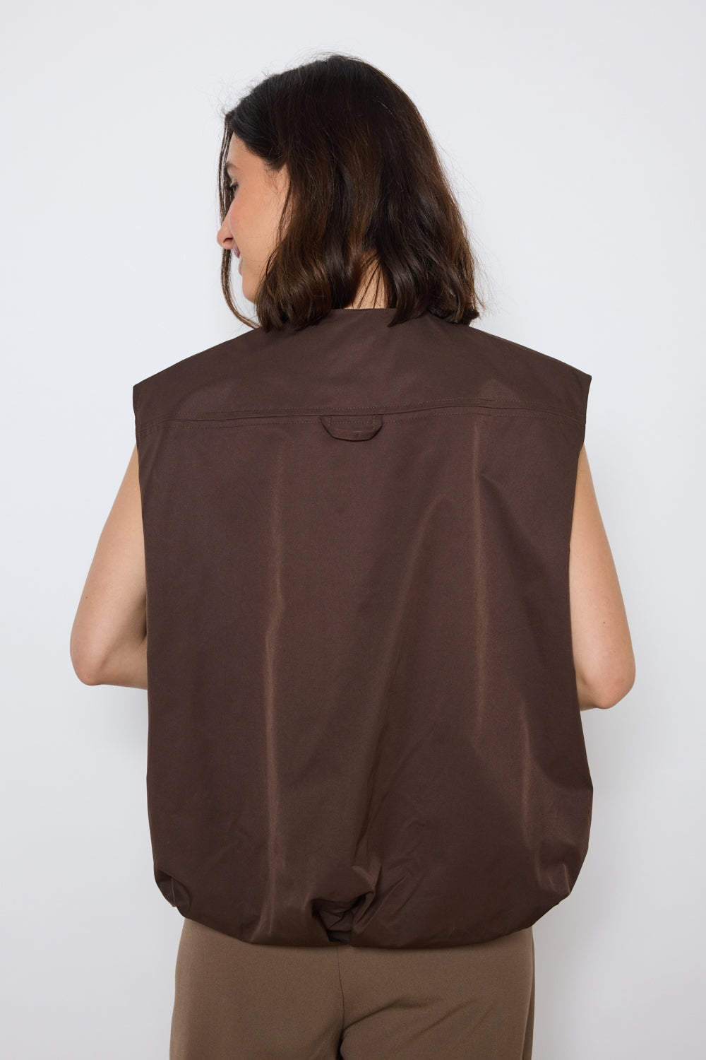 LOU Vest - Brown
