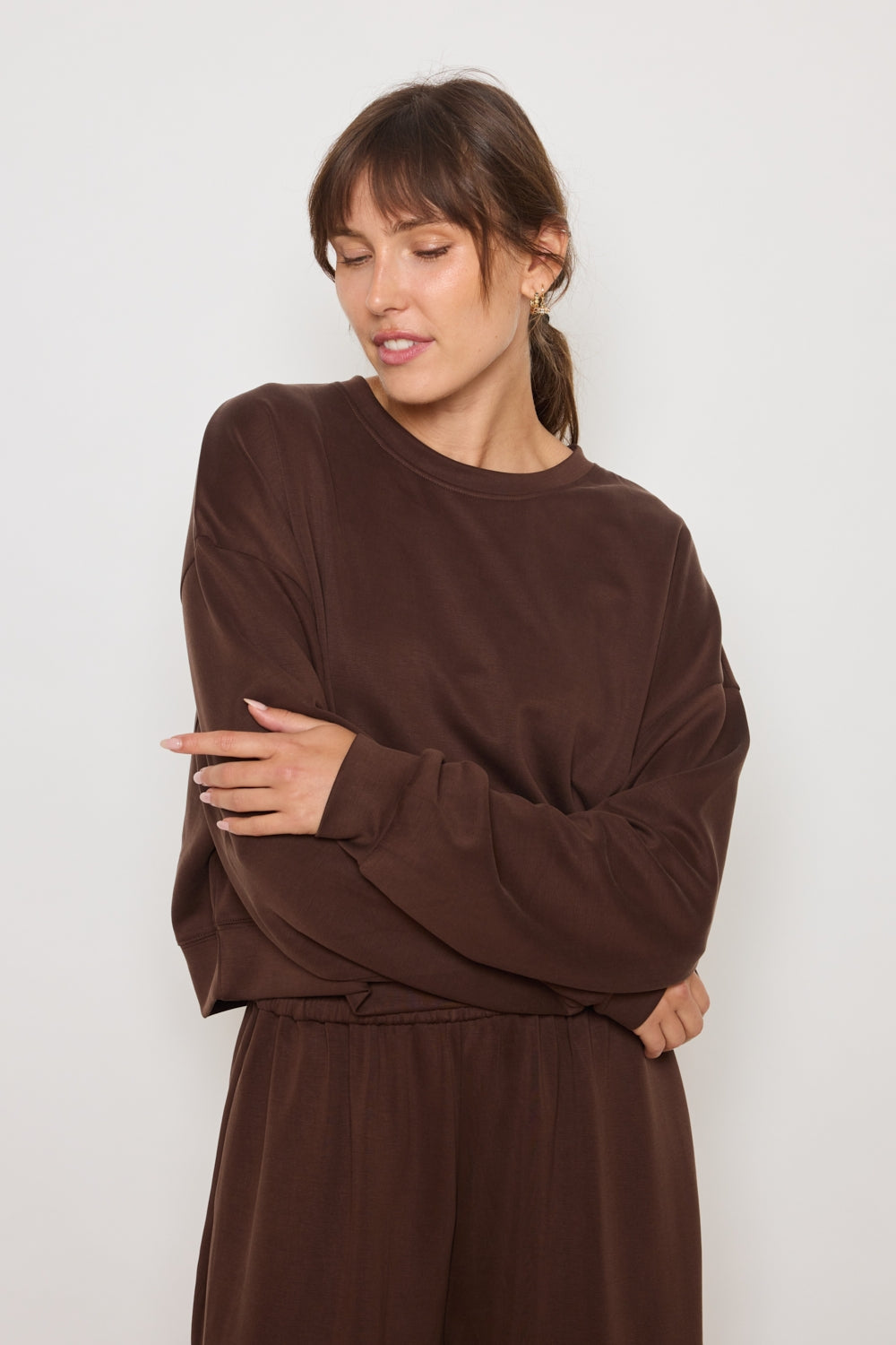 MALO Sweater Brown
