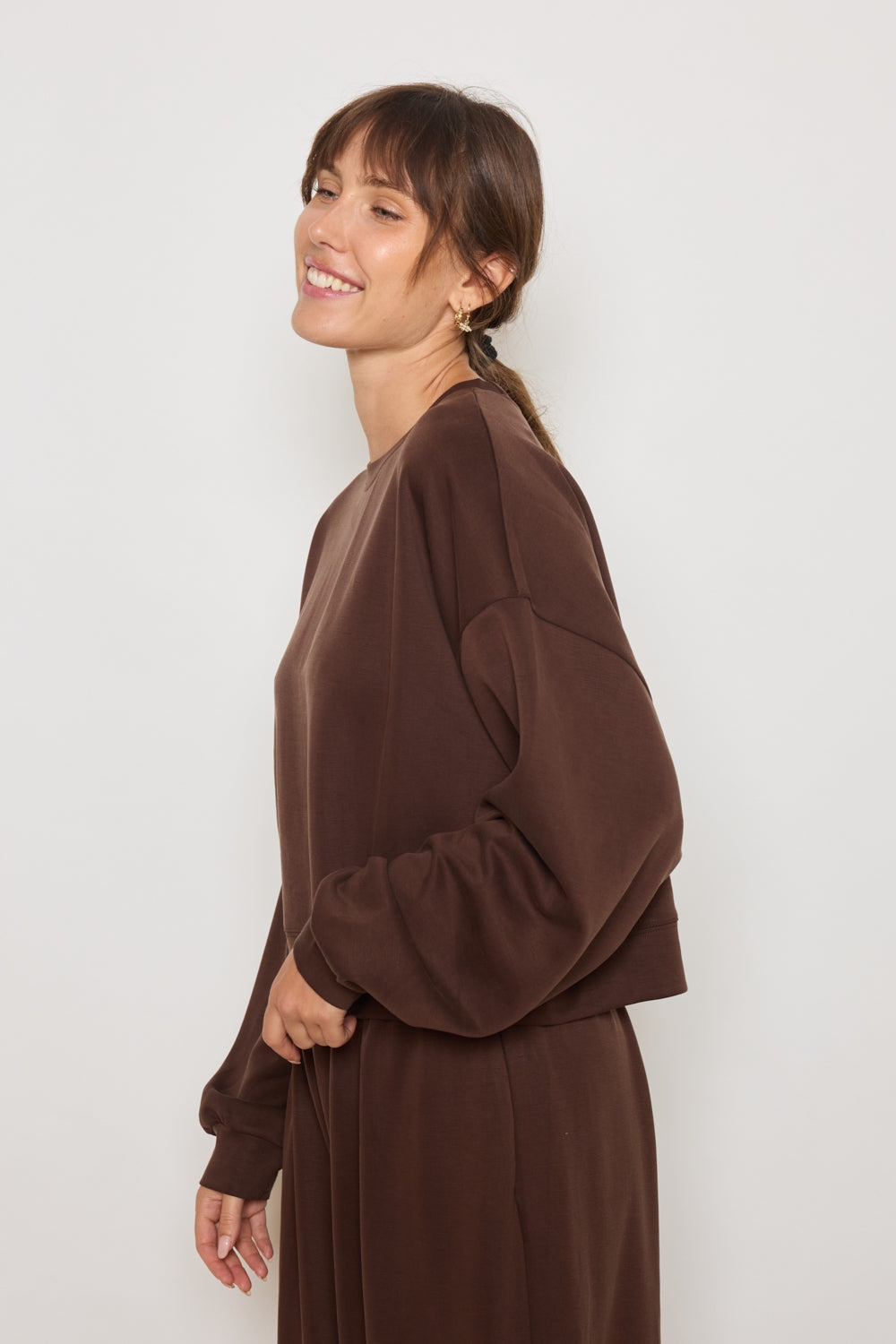 MALO Sweater Brown