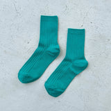 HER Socks mc cotton TURKOOIS