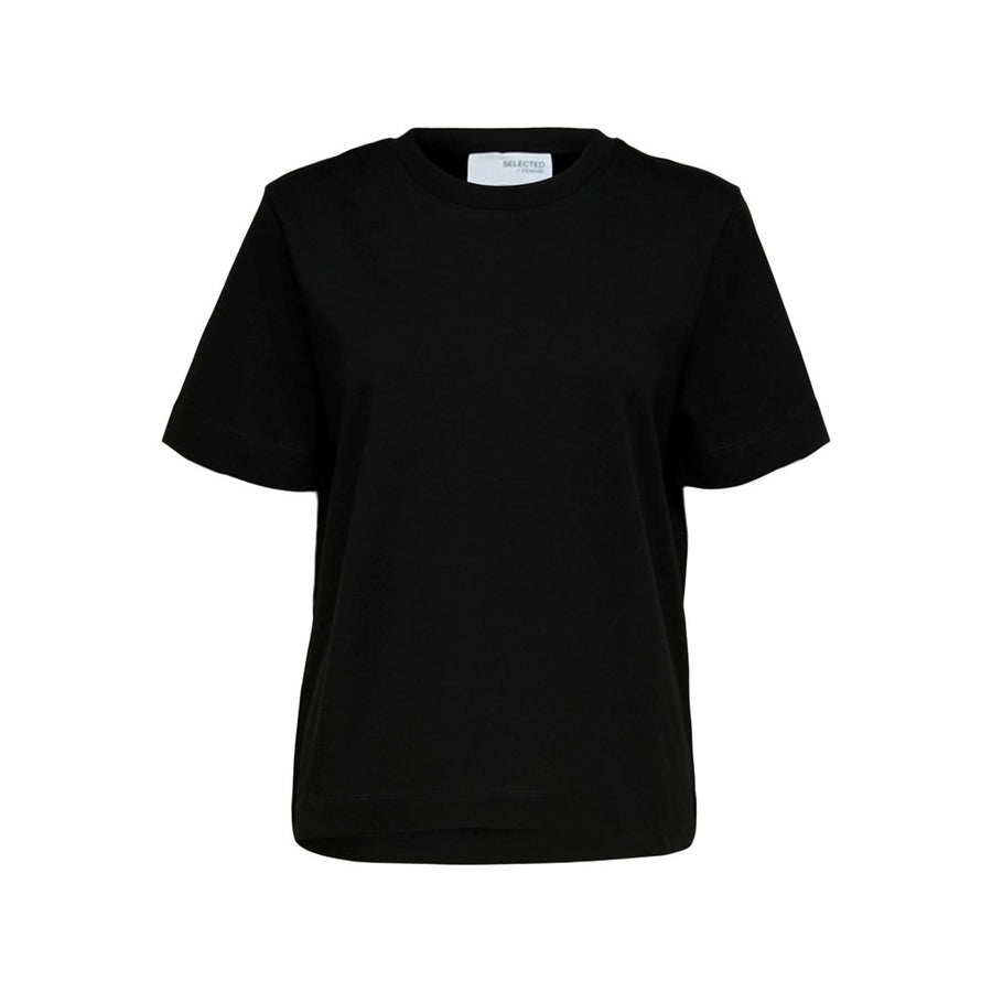 SLFESSENTIAL SS Boxy Tee BLACK