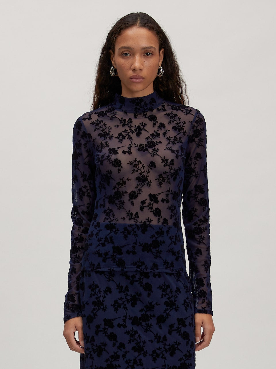 FIORE Longsleeve - Navy