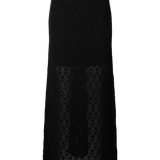 SLFNIVA HW Knit skirt Black