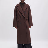 HAIMA Oversized Coat BROWN
