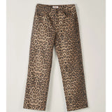 LEA Straight Ankle Jeans LEOPARD