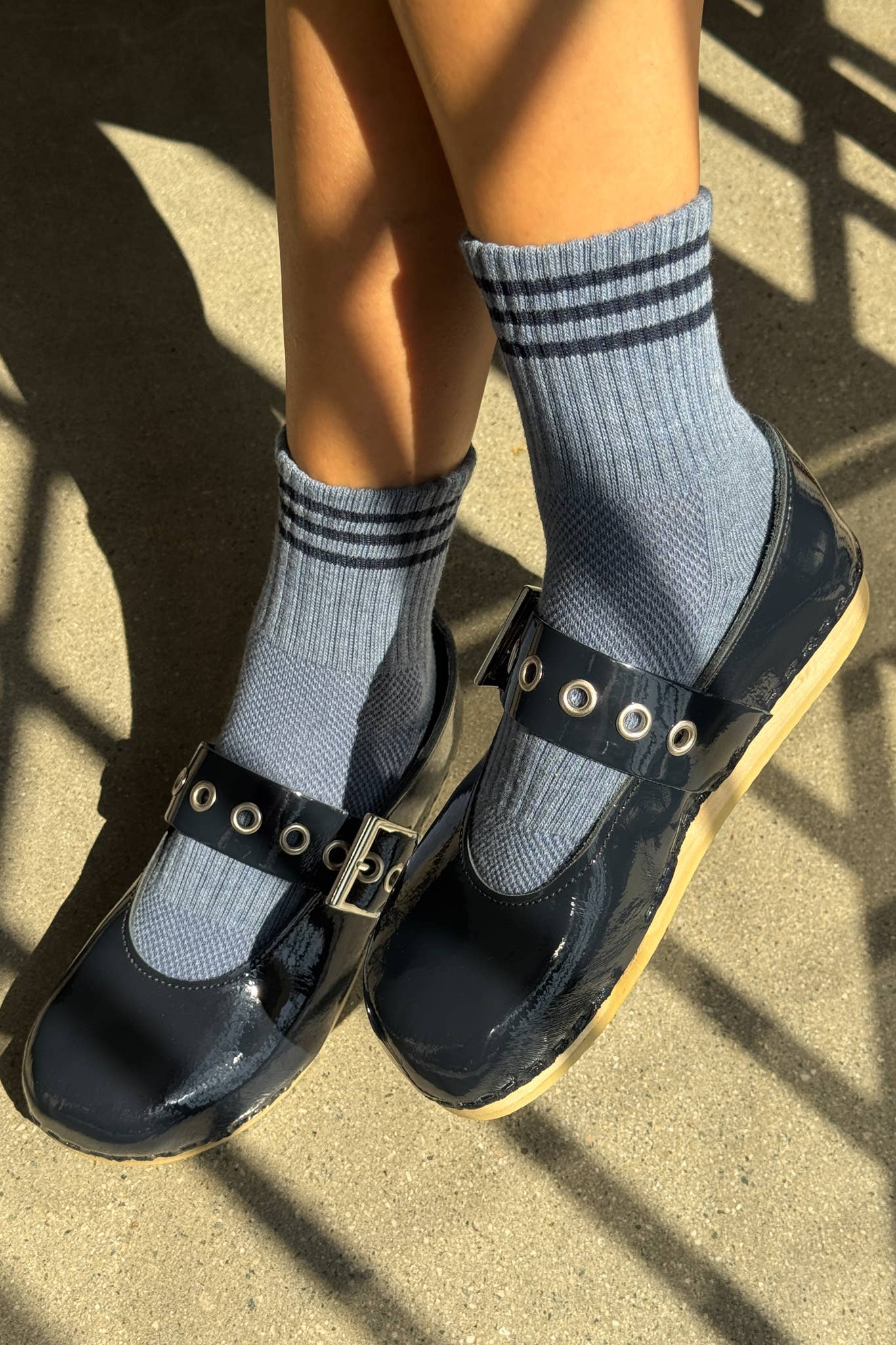 GIRLFRIEND Socks - Royal Blue