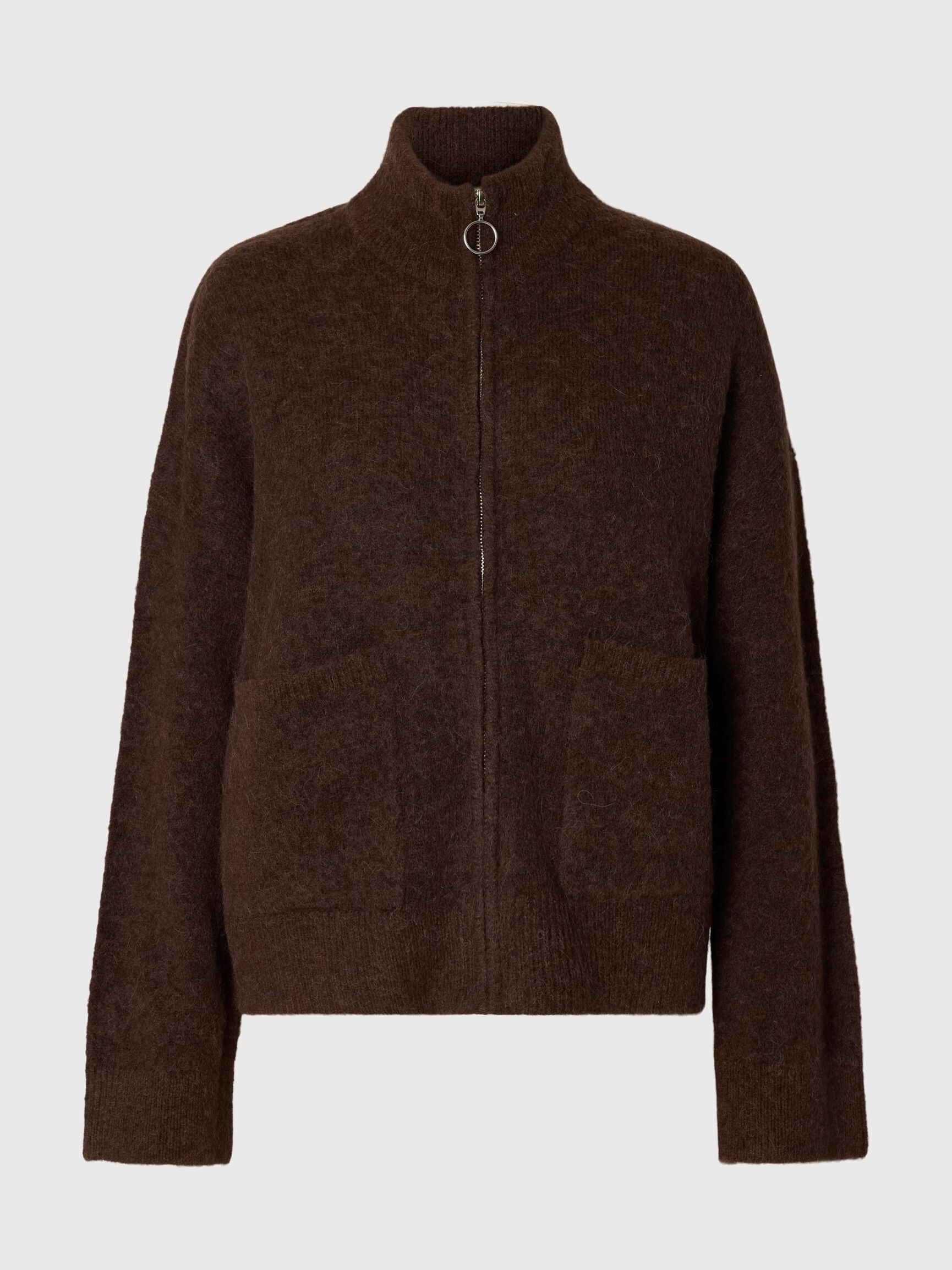 SLFSIA Zipper Cardigan Delicioso