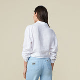 LOIS - PIA Linen Shirt WHITE
