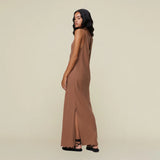 LOIS - AURA Linen dress Trush