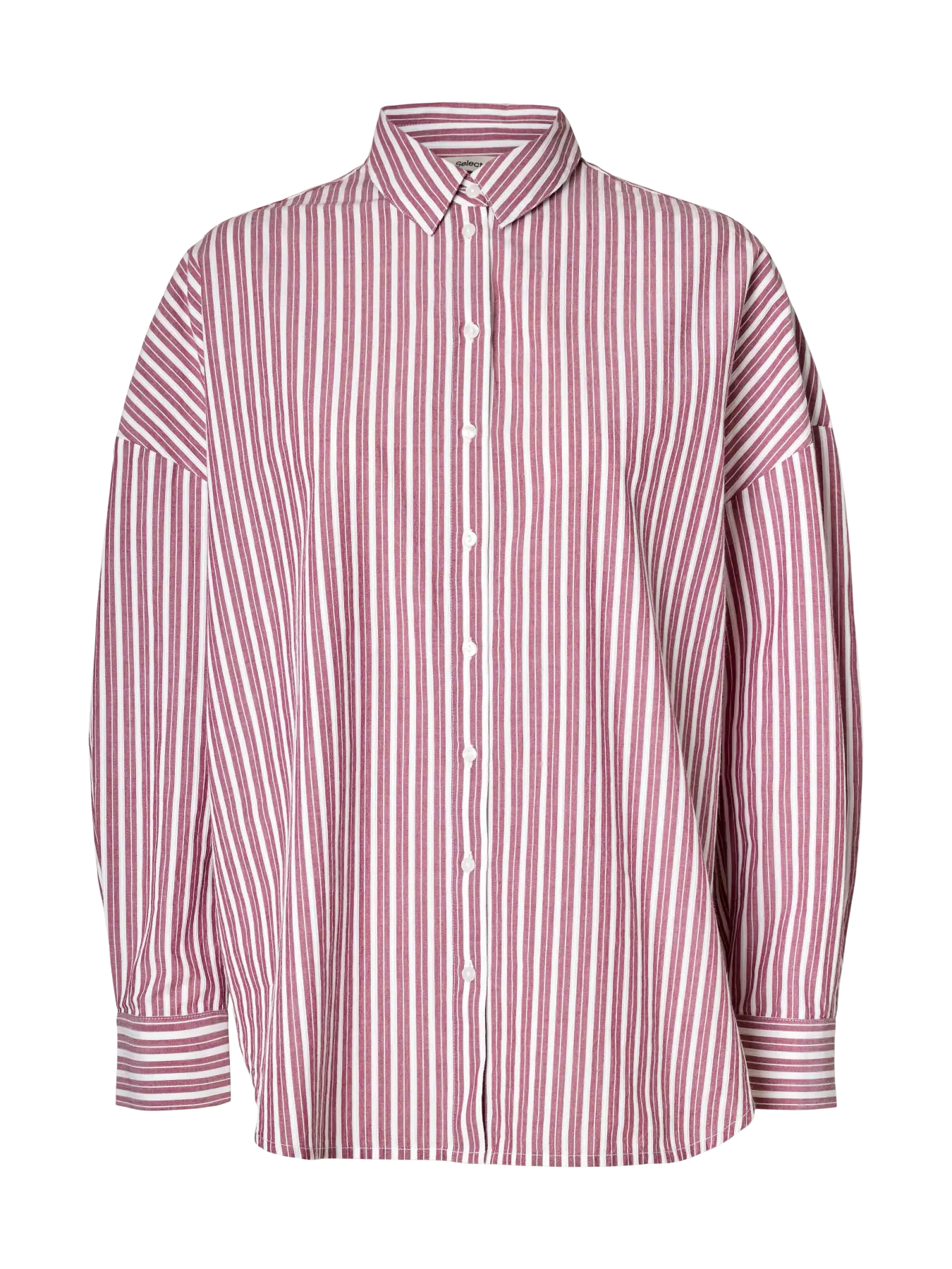 SLFEMMA Sanni LS Striped Shirt - Anemone