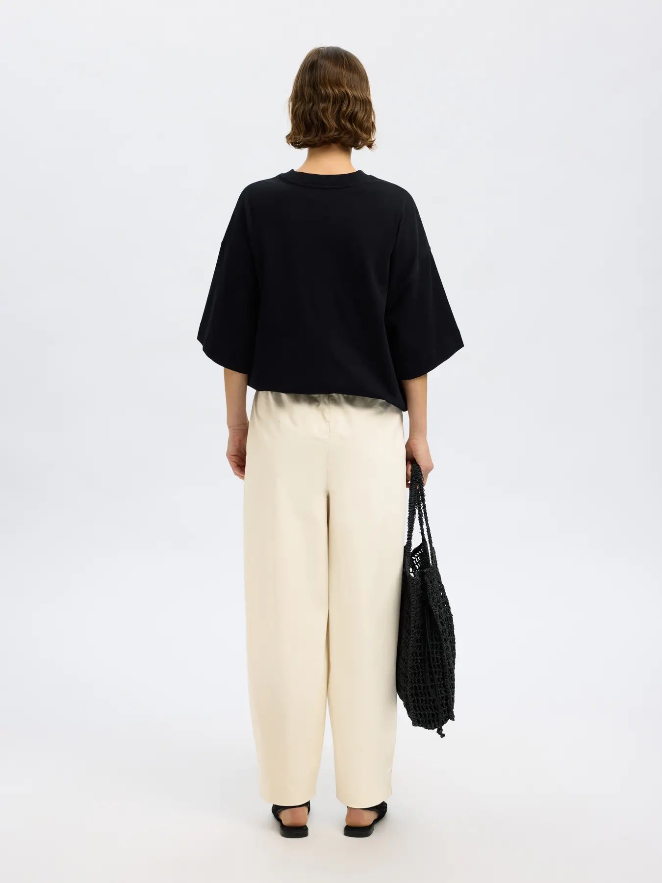 SLFJUMA Loose Barrel Pants BIRCH