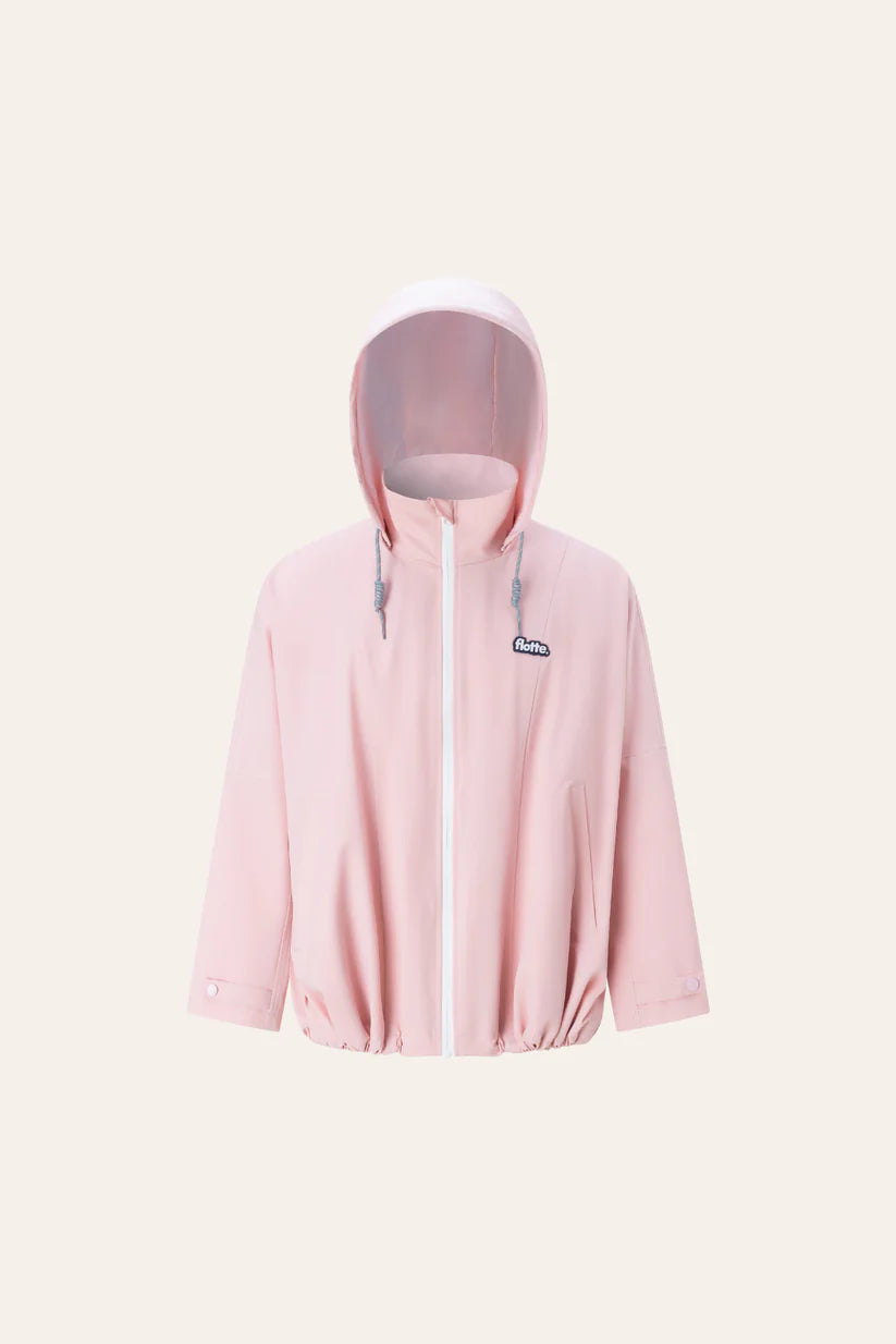 LOURMEL Short Cape - Marshmellow