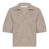 ALPHA SS Polo Pullover WARM SAND MEL