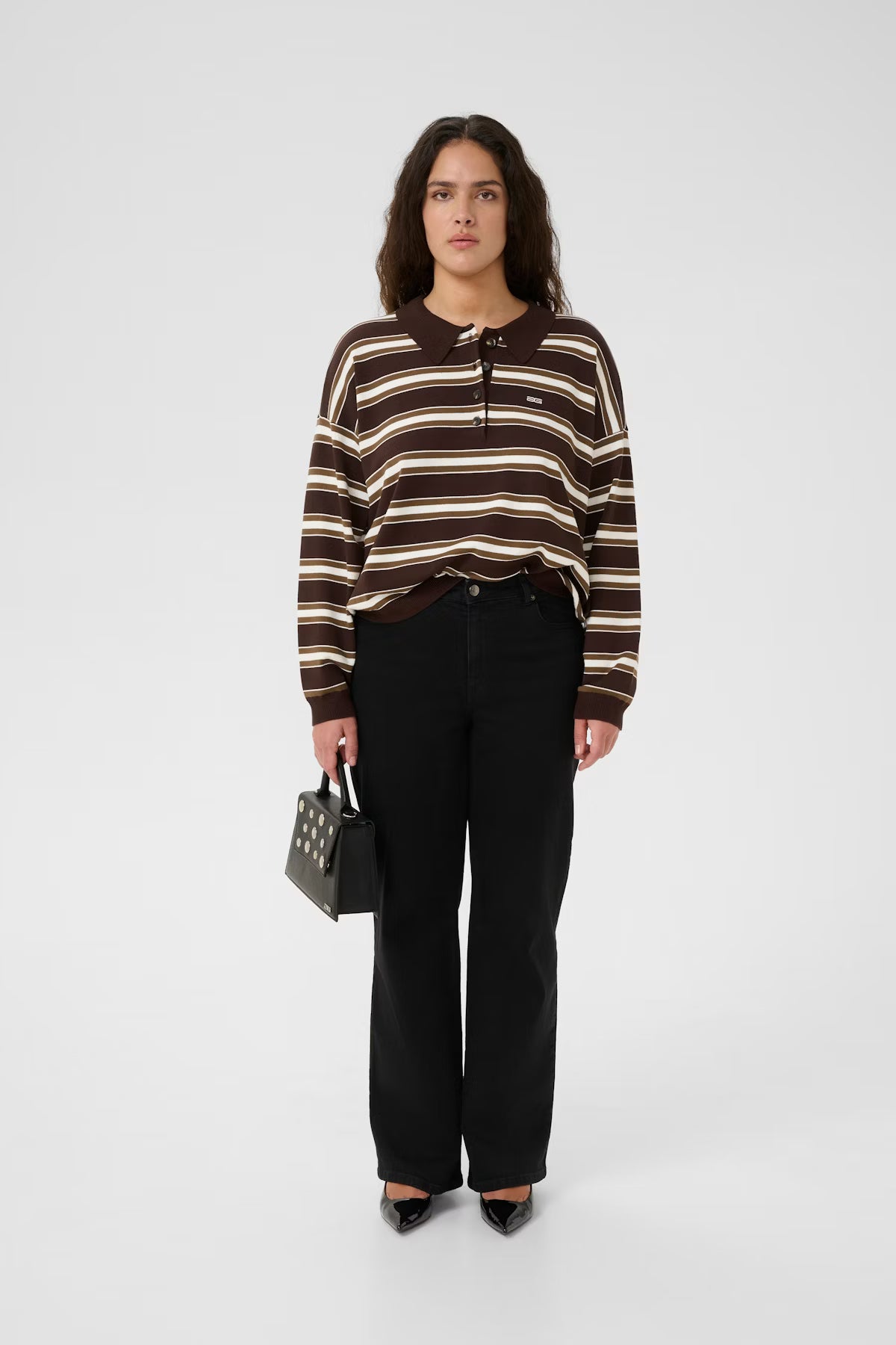 GZPAIGE Polo Pullover Chestnut