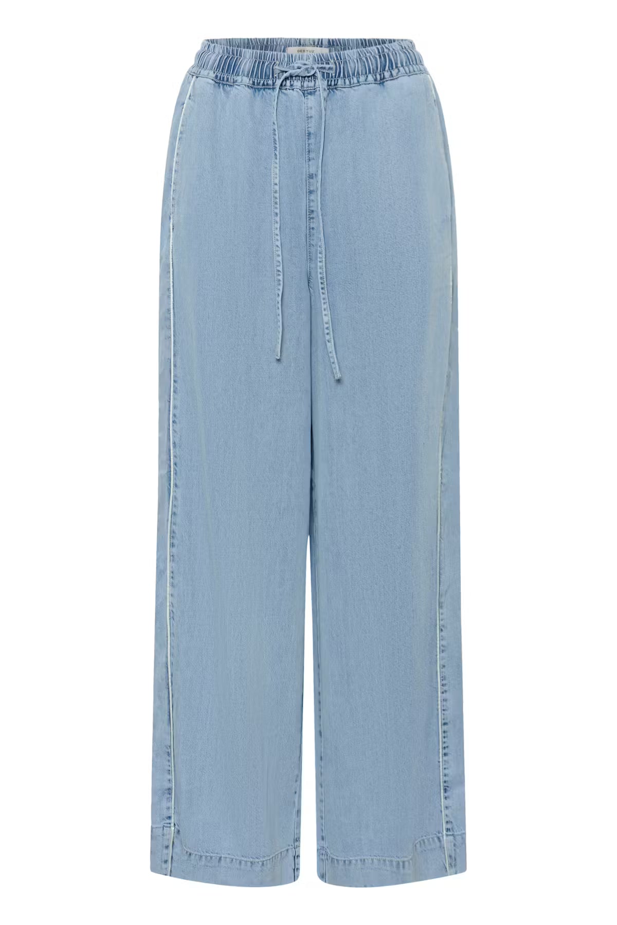 GZsea HW Pants - Mid Denim Blue