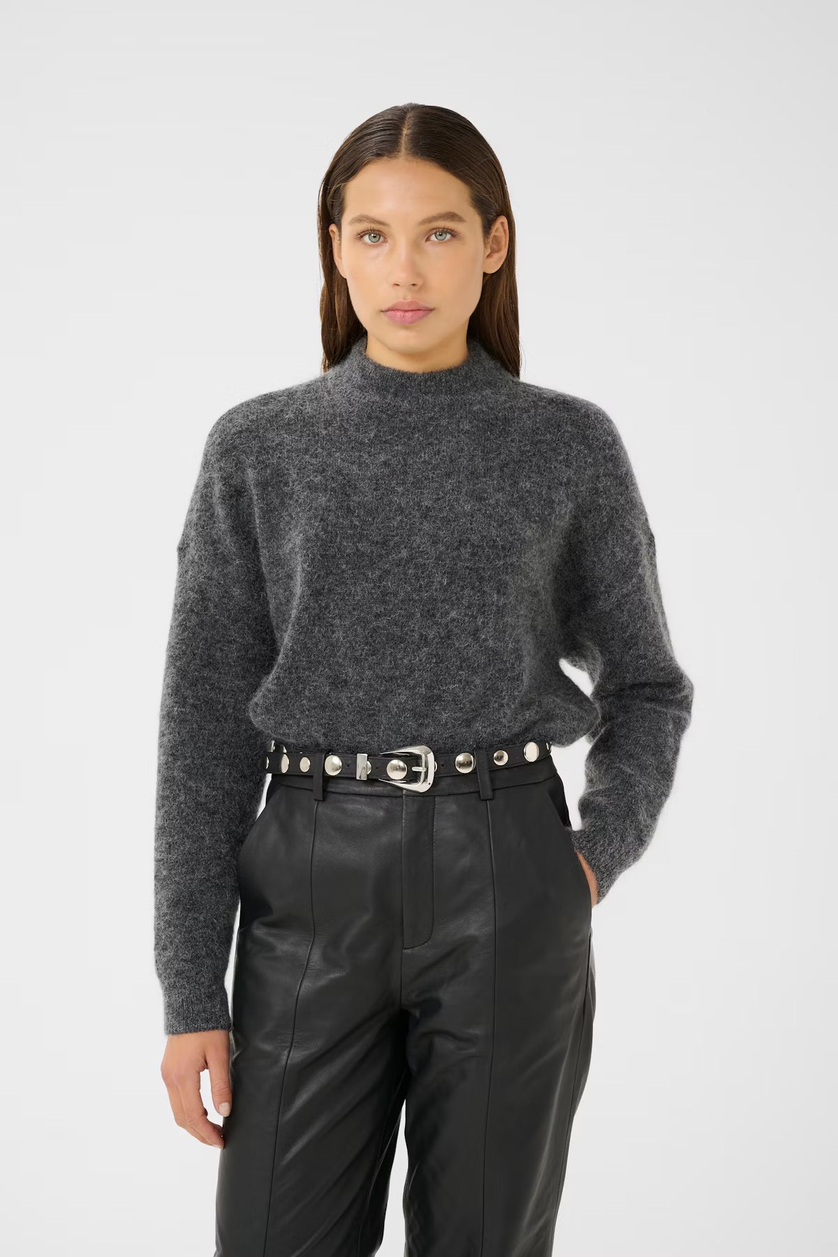 GZ DEBBIE Pullover Charcoal melange