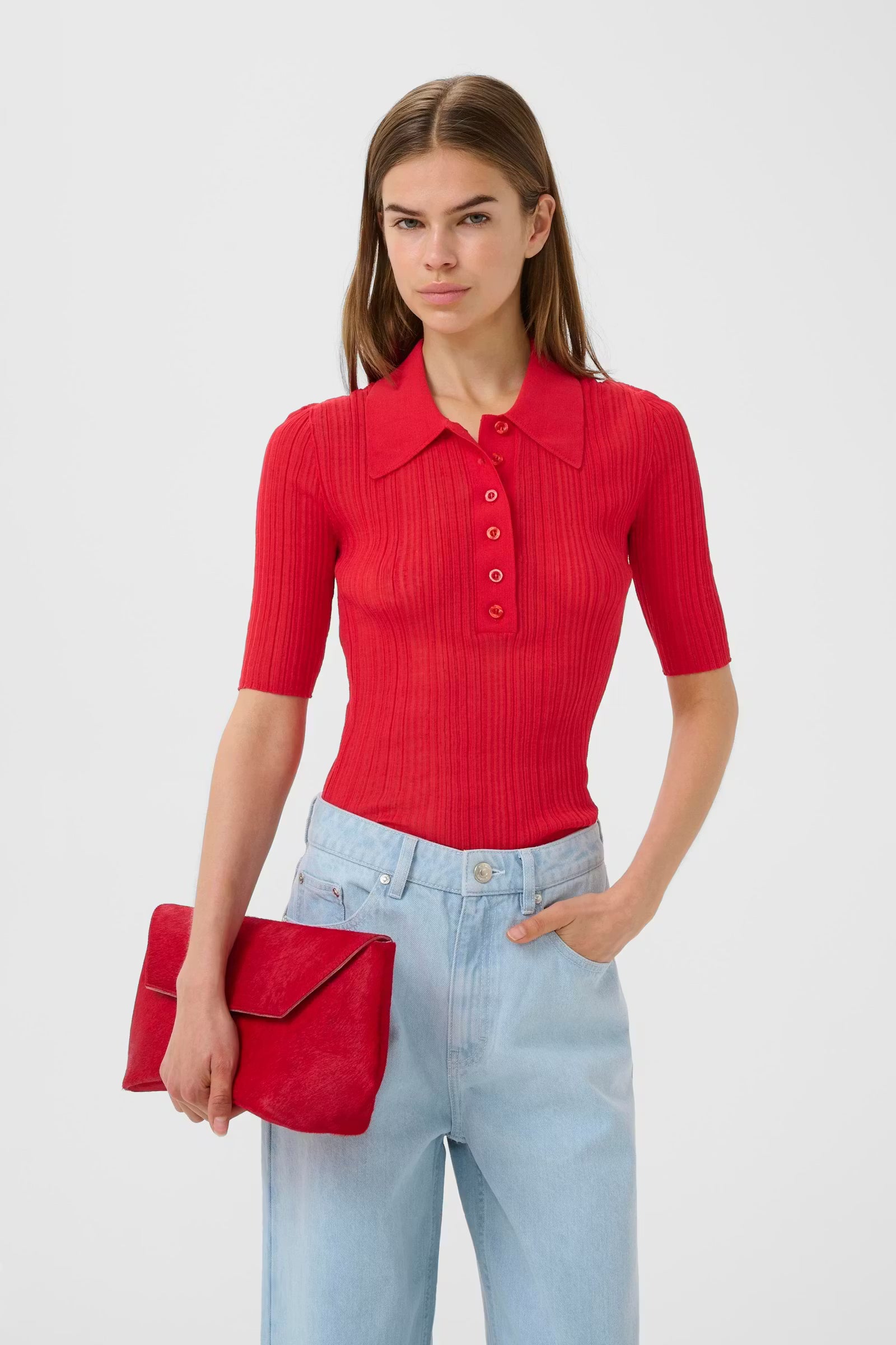 GZclene Top - Tomato