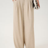 DECYGZ HW Pants LIGHT SAND MELANGE