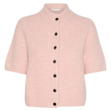 ALPHAGZ SS Short Cardigan ROSE MEL