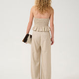 DECYGZ HW Pants LIGHT SAND MELANGE