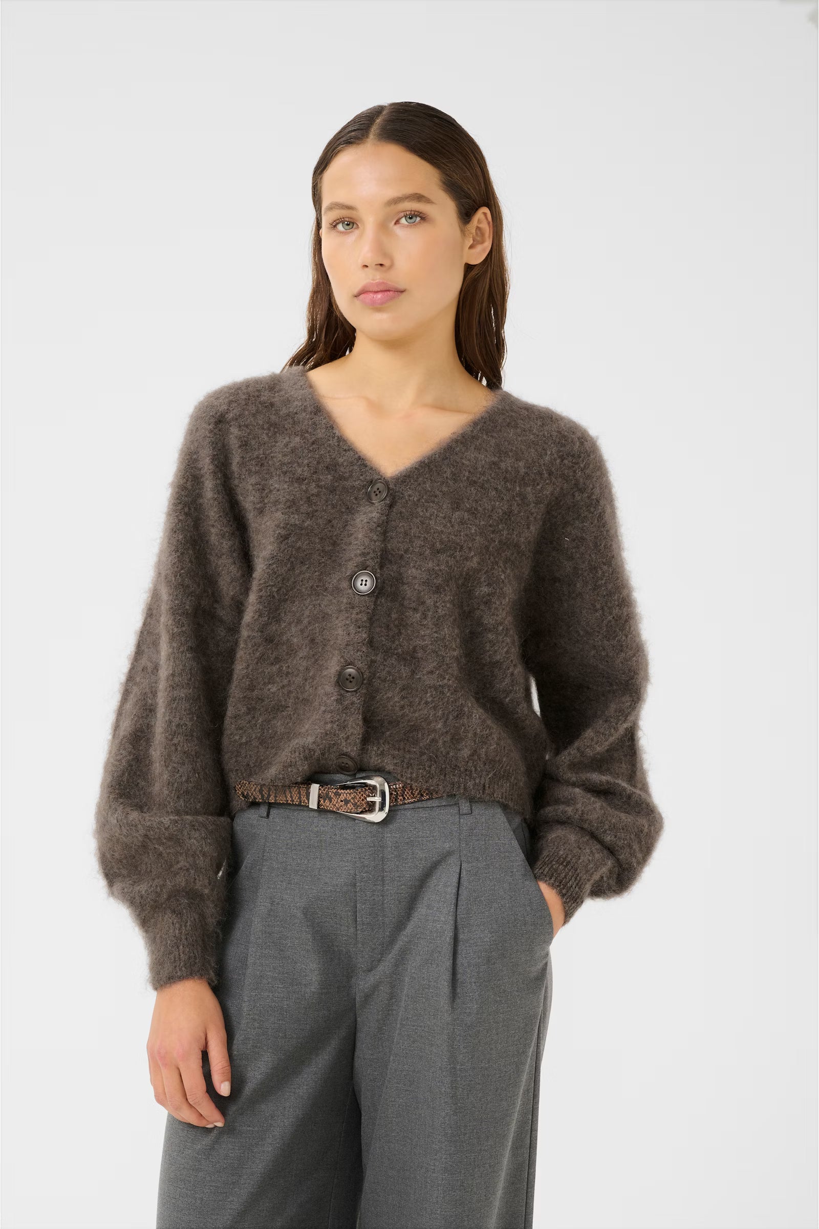 GZDEBBIE Cardigan Chestnut