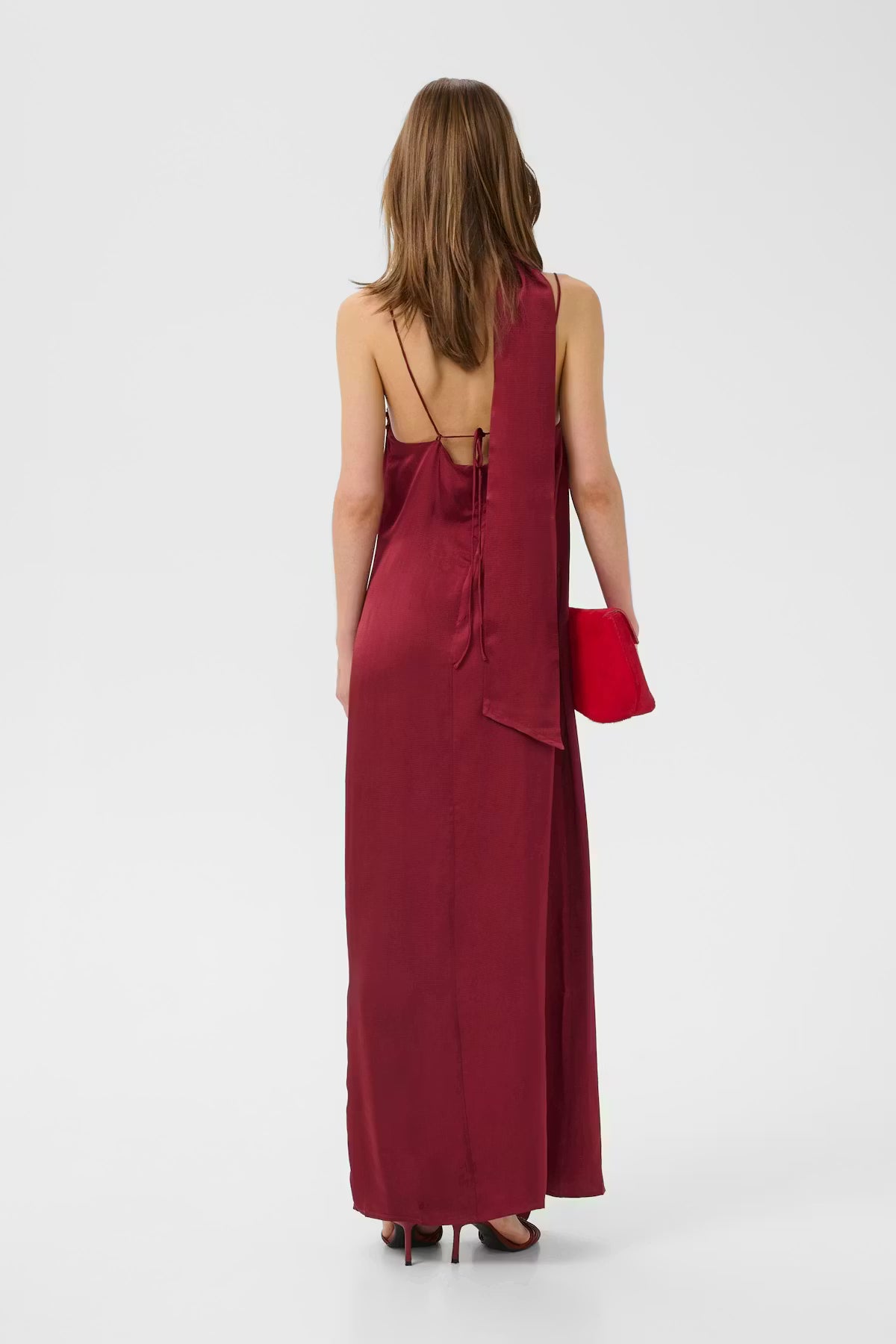 GZsirwa Long Dress - Cabernet
