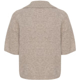 ALPHA SS Polo Pullover WARM SAND MEL