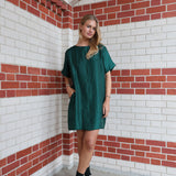 DARLA Dress Lurex green