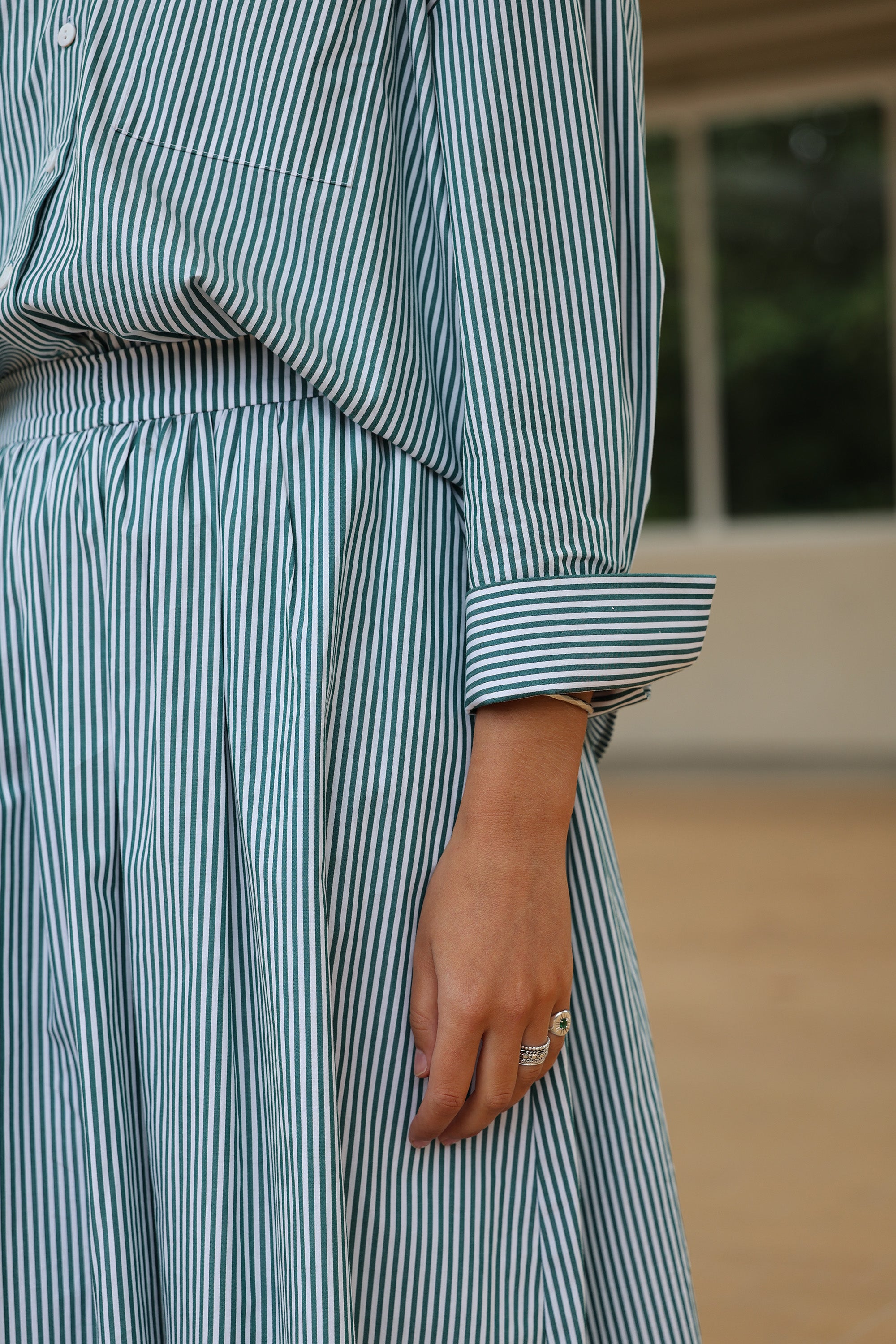BAILEY Blouse stripe green